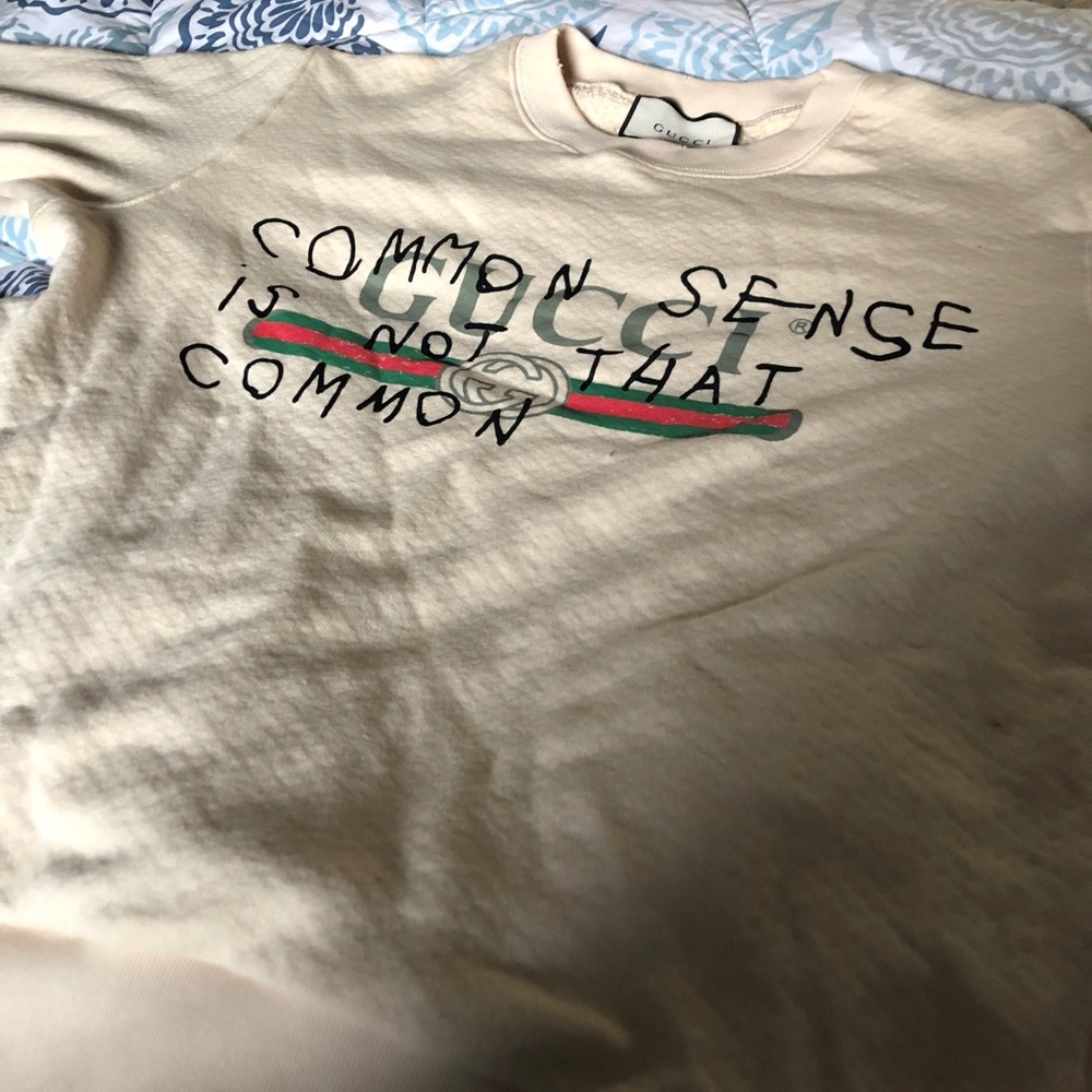 Gucci Coco Capitán Logo Crewneck